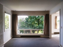 Bedroom looking over deck